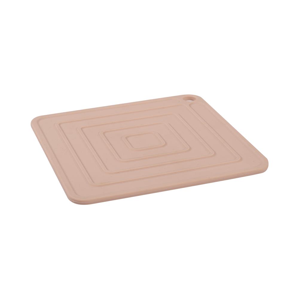 ที่รองภาชนะร้อนเหลี่ยม COOK CHARMY สีเบจ