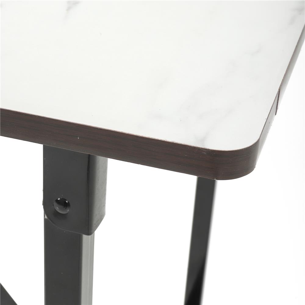 โต๊ะอเนกประสงค์เหลี่ยม FURDINI 60x120 ซม. ลายหินอ่อนขาว