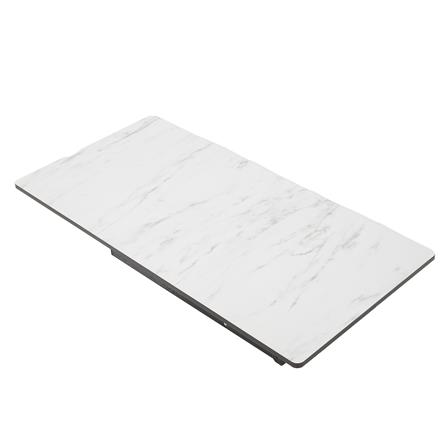 โต๊ะอเนกประสงค์เหลี่ยม FURDINI 60x120 ซม. ลายหินอ่อนขาว_5