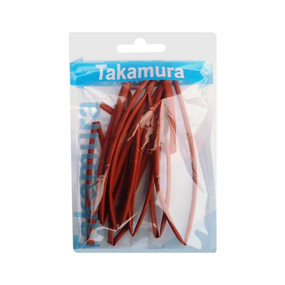 ท่อหด TAKAMURA ขนาด 5 มม. 2 เมตร สีแดง
