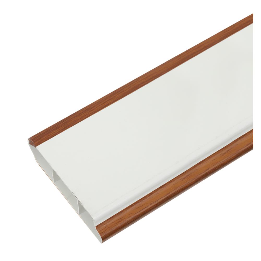 บัวพื้น UPVC CROBERN 9.8X240X2 ซม. สีโอ๊ค