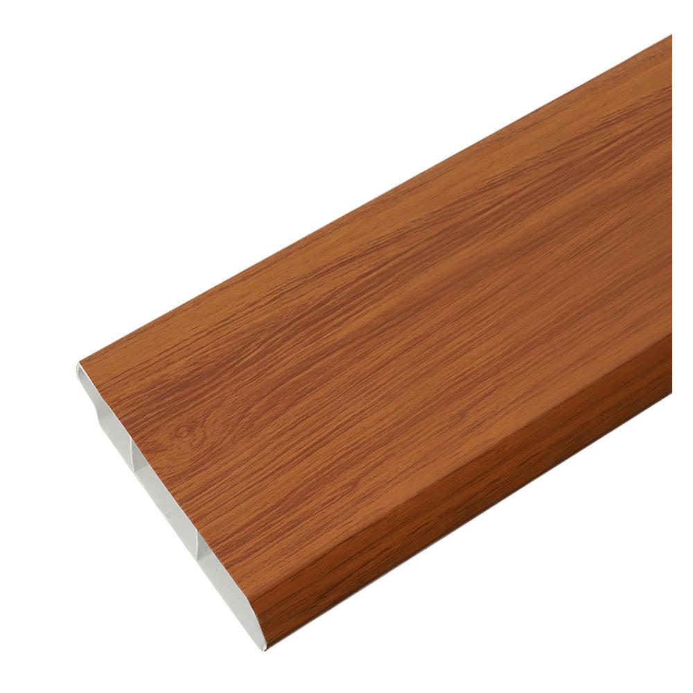 บัวพื้น UPVC HOFFEN 9.8X240X2 ซม. สีโอ๊ค