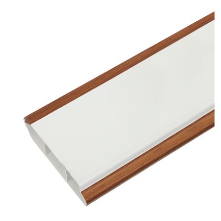 บัวพื้น UPVC HOFFEN 9.8X240X2 ซม. สีโอ๊ค_2