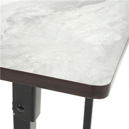 โต๊ะอเนกประสงค์เหลี่ยม FURDINI 60x120 ซม. ลายหินอ่อนเทา_2