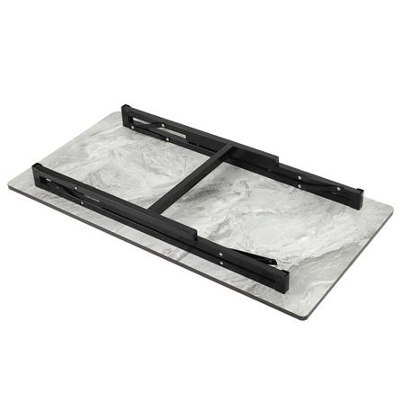 โต๊ะอเนกประสงค์เหลี่ยม FURDINI 60x120 ซม. ลายหินอ่อนเทา_3