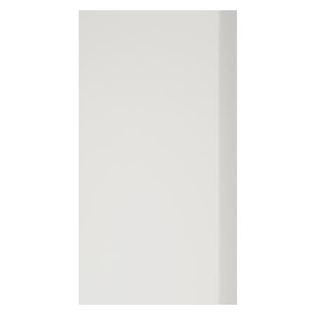 บัวพื้น UPVC HOFFEN 9.8X240X2ซม. สีขาว_1