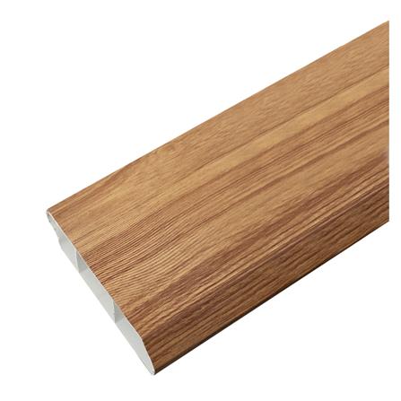 บัวพื้น UPVC HOFFEN 9.8X240X2ซม. สีไวท์โอ๊ค_0