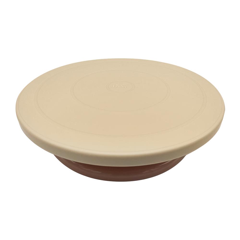 แป้นหมุนแต่งเค้ก COOK CHARMY HB6995CC สีเบจ