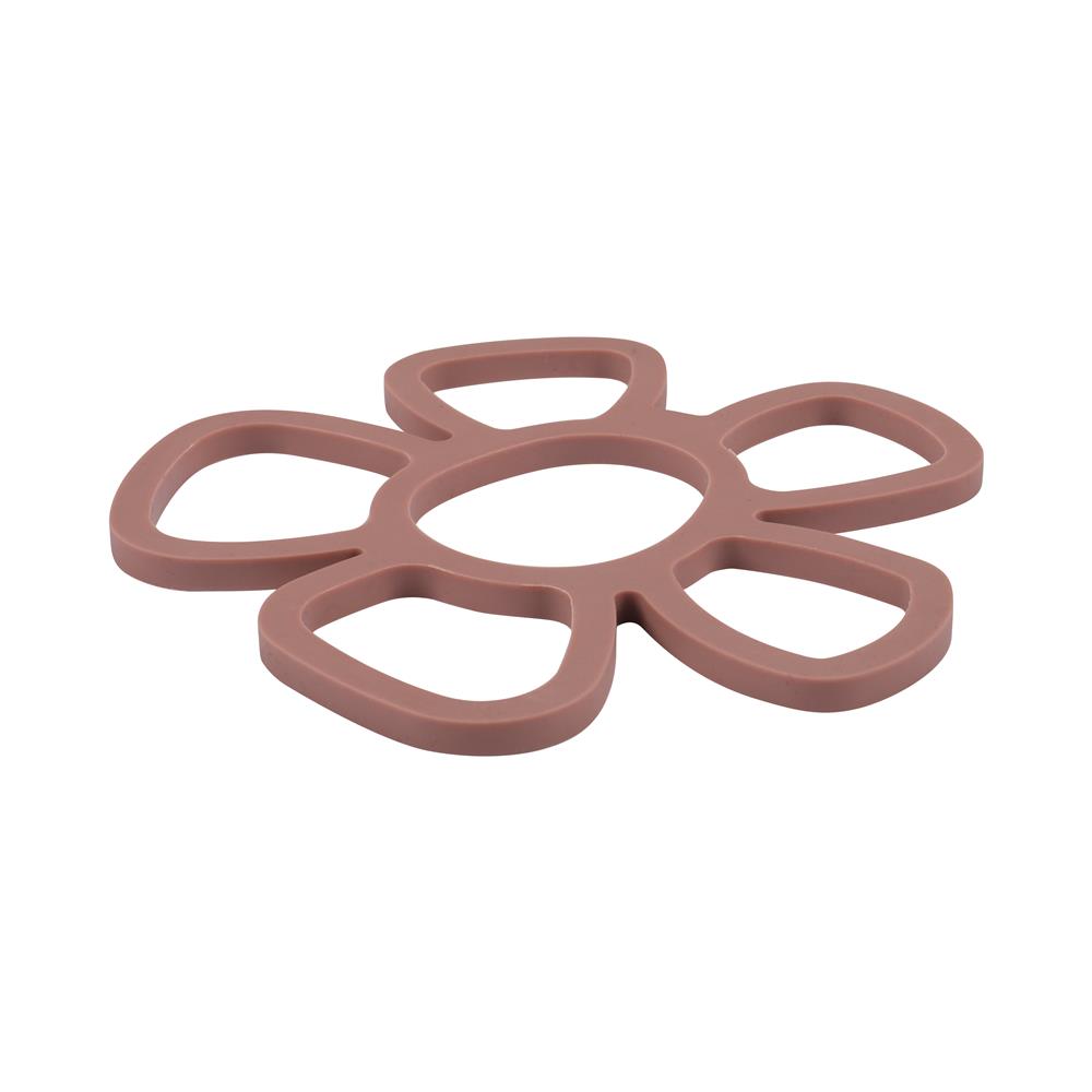 ที่รองภาชนะรูปดอกไม้ COOK CHARMY HB7966CC สีน้ำตาลเบจ