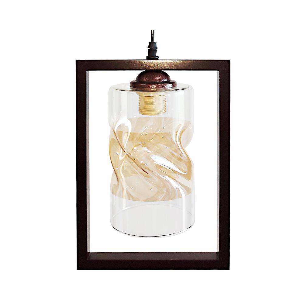 ไฟช่อ SUCCESS CD7475/1 สีน้ำตาล/เหลือง/ใส 1 หัว