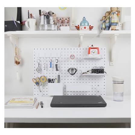 ชุดขายึดโต๊ะสำหรับแผงเหล็ก STACKO สีขาว แพ็ก 2 ชิ้น_4