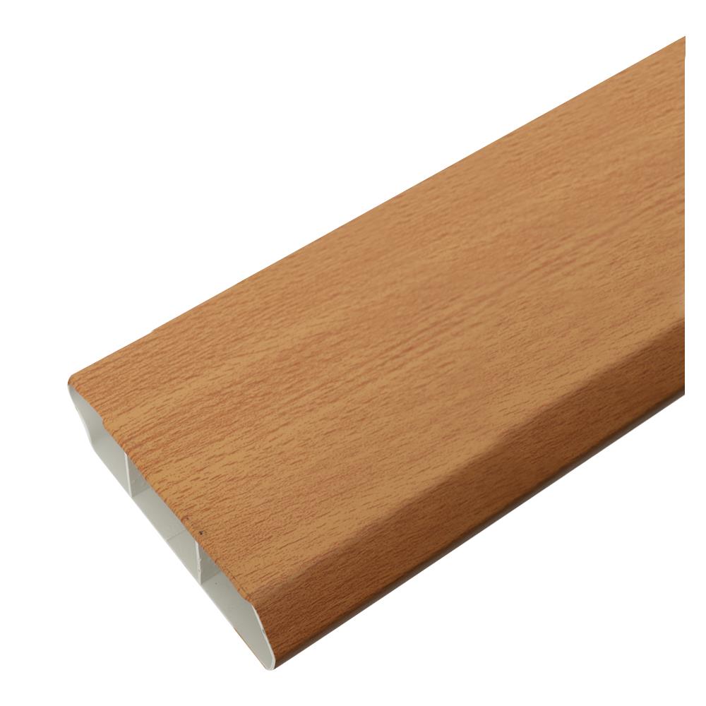 บัวพื้น UPVC HOFFEN 9.8X240X2 ซม. สีบีช