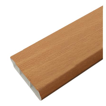 บัวพื้น UPVC HOFFEN 9.8X240X2 ซม. สีบีช