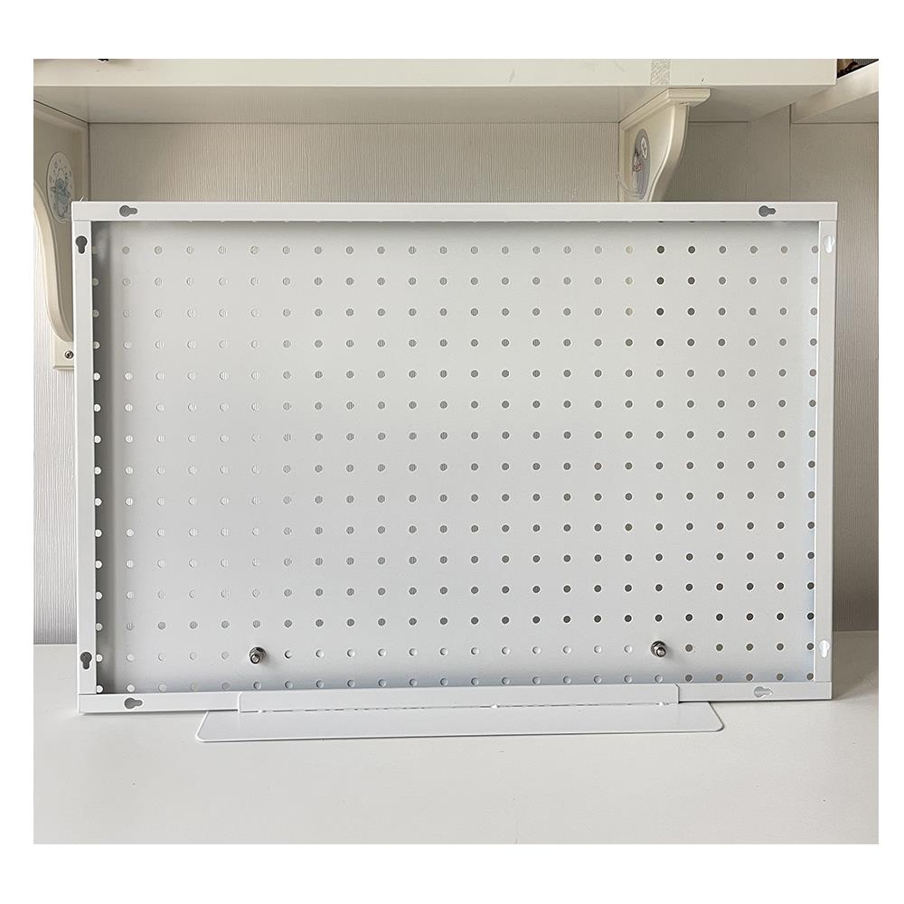 ขาตั้งวางบนโต๊ะสำหรับแผงเหล็ก STACKO 40x12x5 ซม. สีขาว