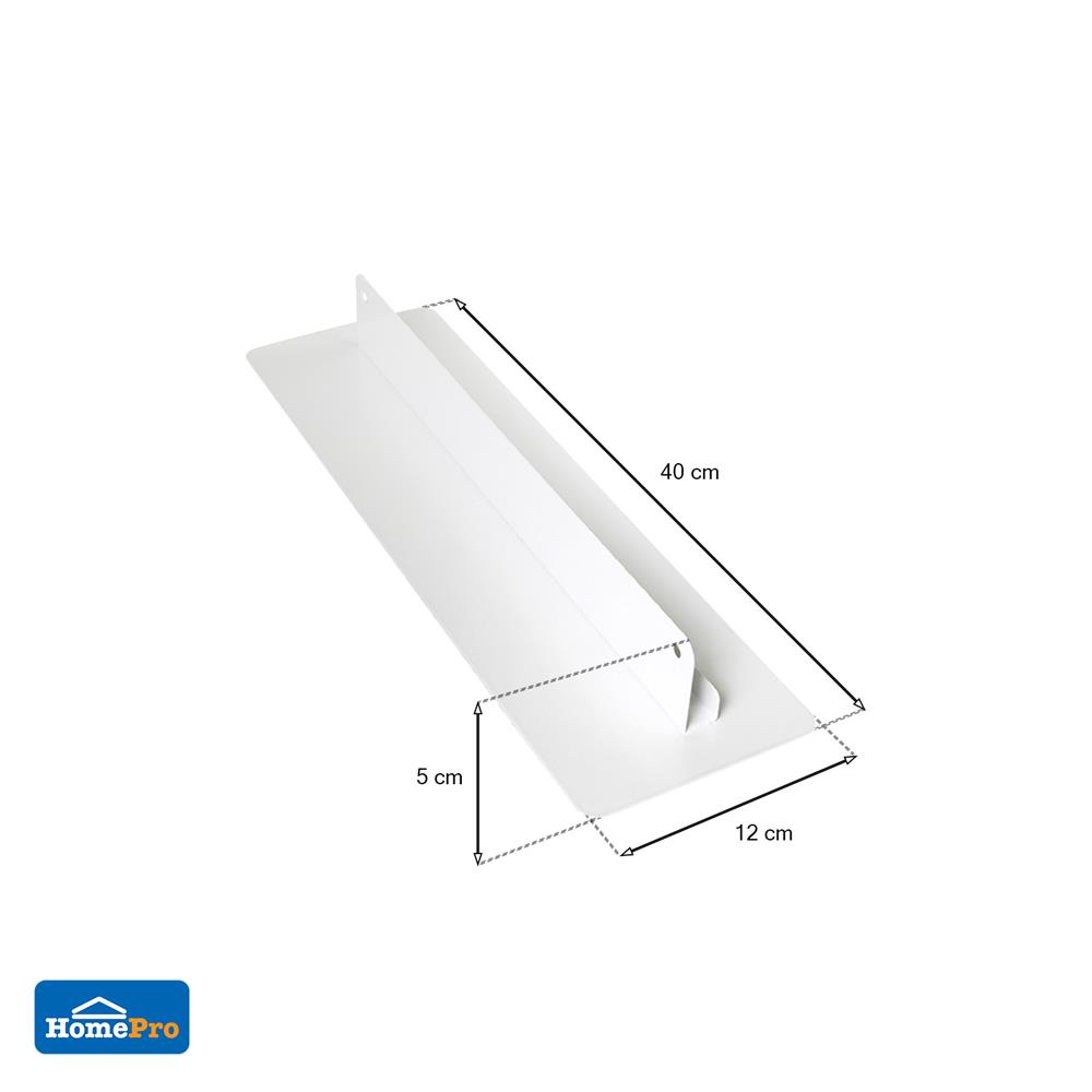 ขาตั้งวางบนโต๊ะสำหรับแผงเหล็ก STACKO 40x12x5 ซม. สีขาว