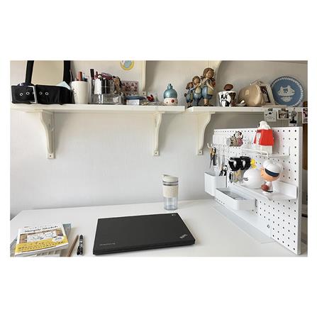 ขาตั้งวางบนโต๊ะสำหรับแผงเหล็ก STACKO 40x12x5 ซม. สีขาว_7