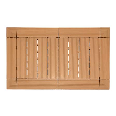 แผ่นกันลื่น ME LIVING SHUTTER 45x75 ซม. สีน้ำตาลอ่อน_0