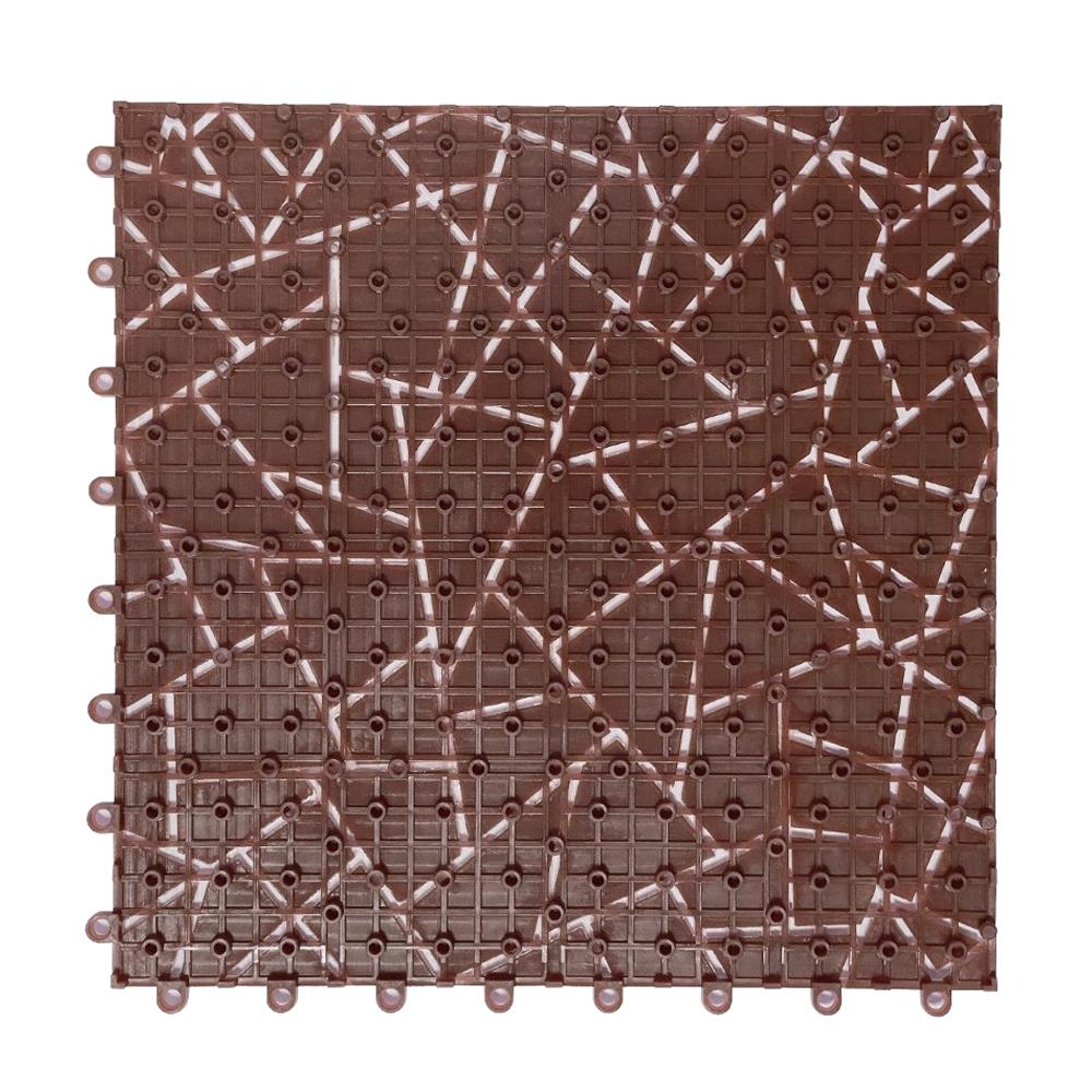 แผ่นกันลื่น HOME LIVING STYLE DIAMOND 27.5X27.5 ซม. สีโอ๊ค