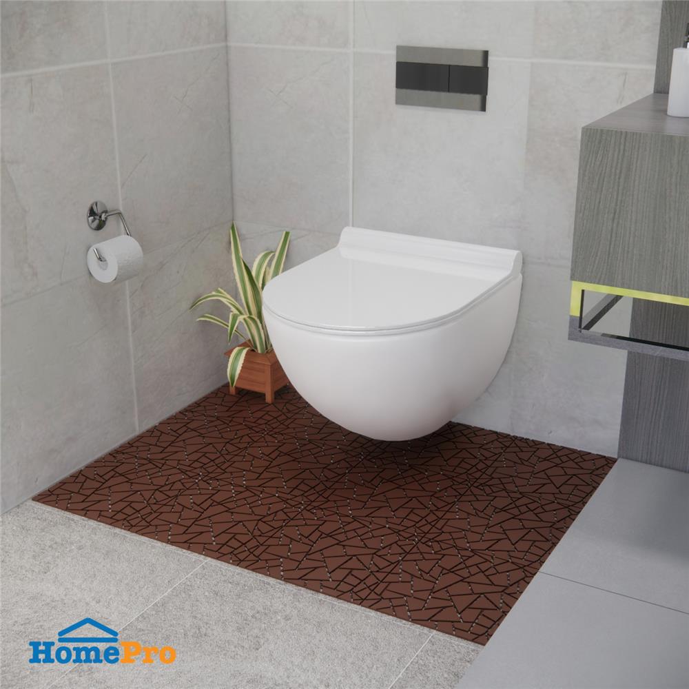 แผ่นกันลื่น HOME LIVING STYLE DIAMOND 27.5X27.5 ซม. สีโอ๊ค