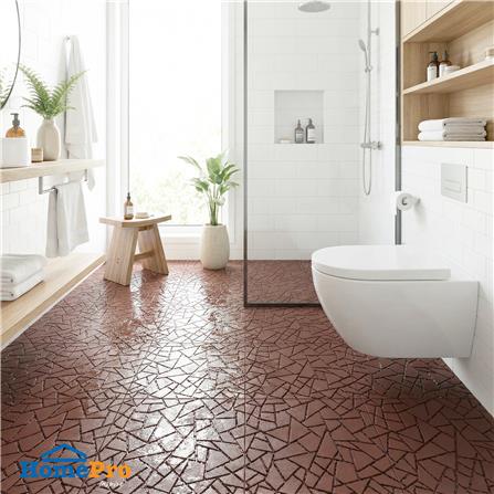 แผ่นกันลื่น HOME LIVING STYLE DIAMOND 27.5X27.5 ซม. สีโอ๊ค_3