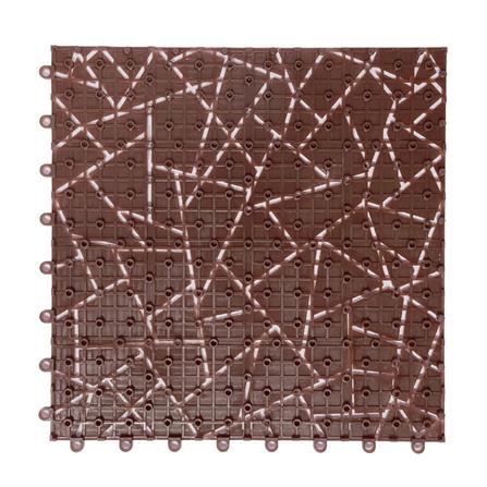 แผ่นกันลื่น HOME LIVING STYLE DIAMOND 27.5X27.5 ซม. สีโอ๊ค_2