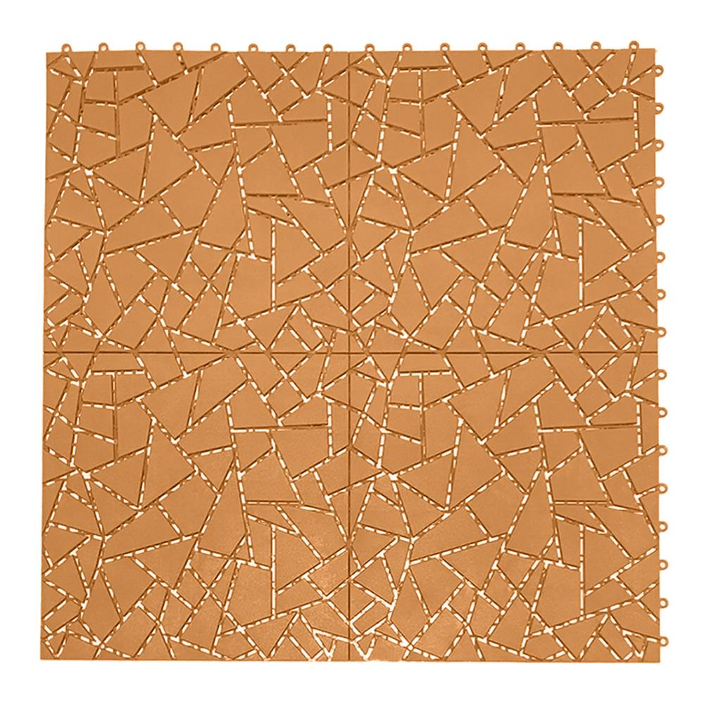 แผ่นกันลื่น ME LIVING DIAMOND 27.5X27.5 ซม. สีน้ำตาลอ่อน