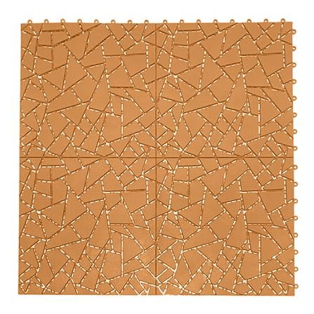 แผ่นกันลื่น ME LIVING DIAMOND 27.5X27.5 ซม. สีน้ำตาลอ่อน_1