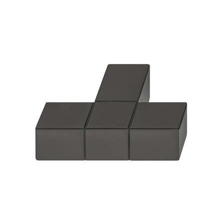 ปุ่มจับ HAFELE 481.22.163 สีดำอโนไดซ์_0