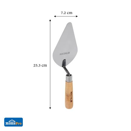 เกรียงก่อปูนสามเหลี่ยม MATALL 6 นิ้ว_3