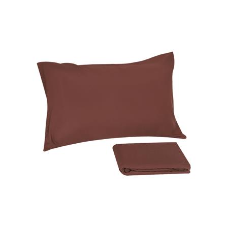 ชุดผ้าปู TOPPER 3.5 ฟุต 2 ชิ้น HOME LIVING STYLE LISA สีน้ำตาล_3