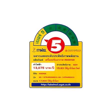 แอร์ผนัง HISENSE AS-18TR4RGSKB00 17900 บีทียู อินเวอร์เตอร์_4