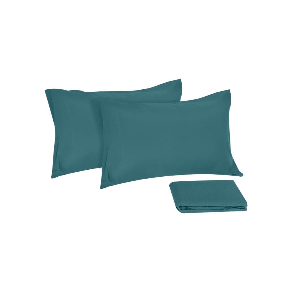 ชุดผ้าปู TOPPER 6 ฟุต 3 ชิ้น HOME LIVING STYLE LISA สีเขียว