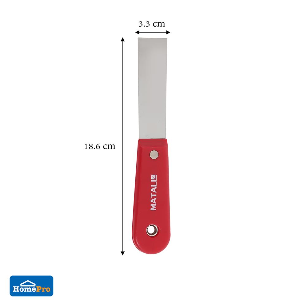 เกรียงโป๊วด้ามพลาสติก MATALL 1 นิ้ว