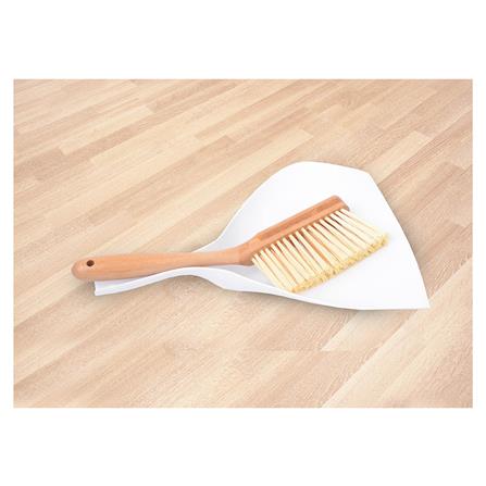 ชุดแปรงปัดพร้อมที่โกยผงด้ามสั้น ACCO MOKU 14 นิ้ว สีขาว_3