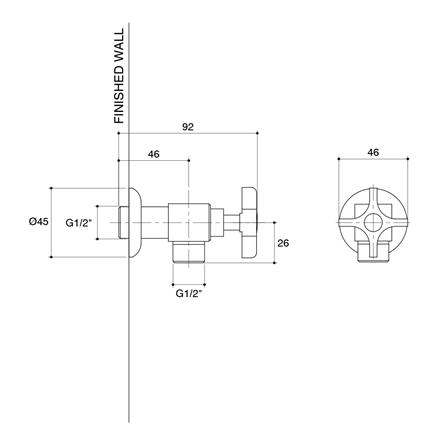 สต๊อปวาล์ว KOHLER K-12066T-3-AF_1