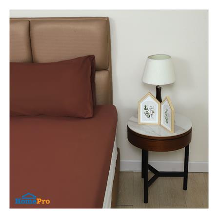 ชุดผ้าปู TOPPER 3 ฟุต 2 ชิ้น HOME LIVING STYLE LISA สีน้ำตาล_2