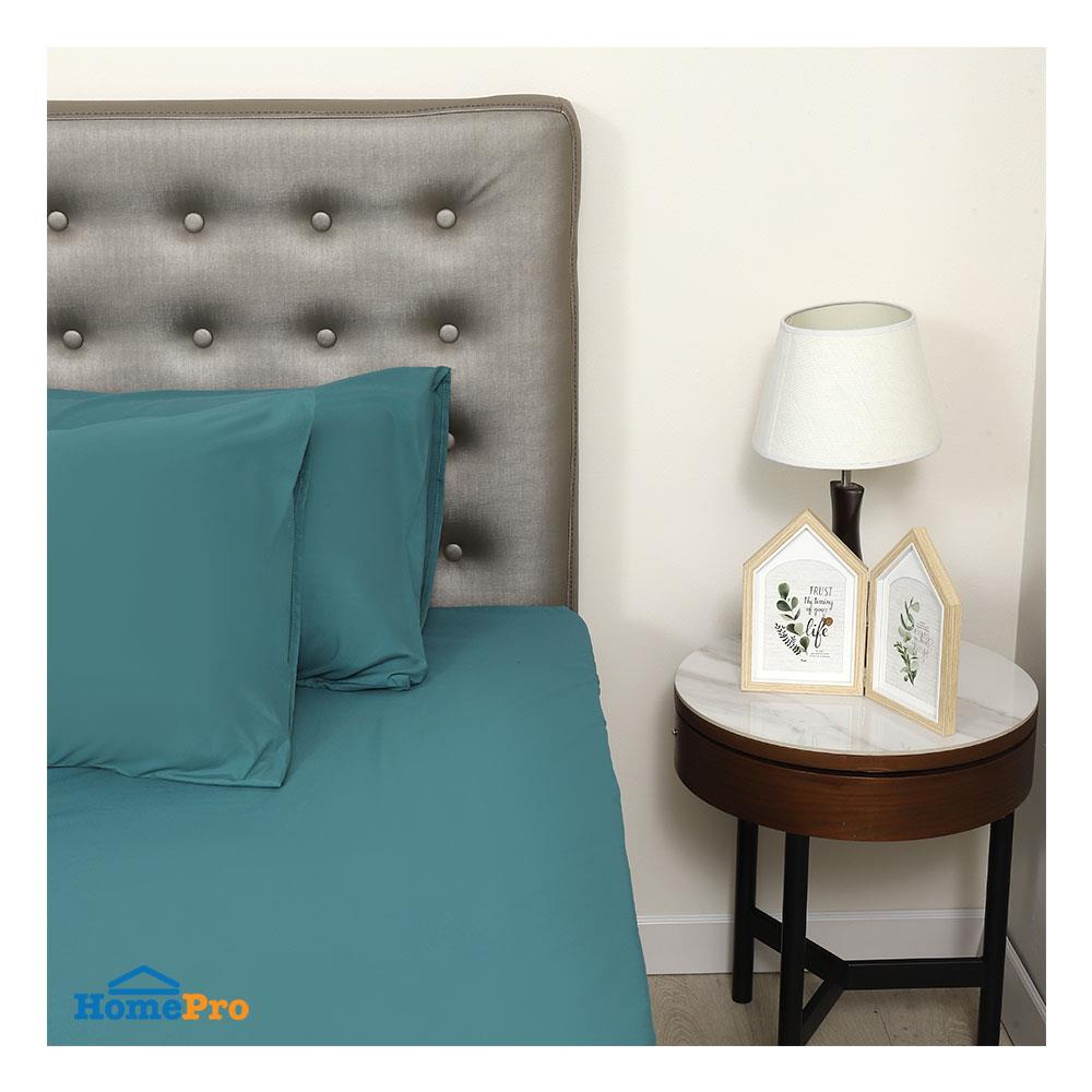 ชุดผ้าปู TOPPER 5 ฟุต 3 ชิ้น HOME LIVING STYLE LISA สีเขียว