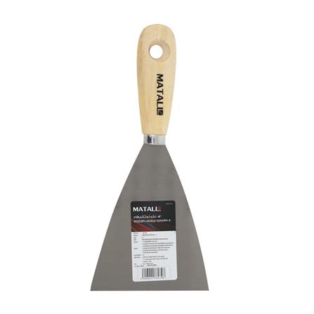 เกรียงโป๊วด้ามไม้ MATALL 4 นิ้ว_1