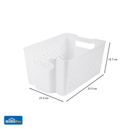 ตะกร้าเก็บของซ้อนได้ 21.4x31.5x14.7 MONO_6