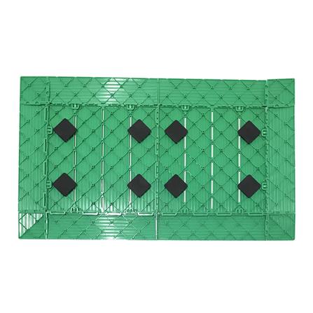 แผ่นกันลื่น ME LIVING SHUTTER 45x75 ซม. สีเขียว_1