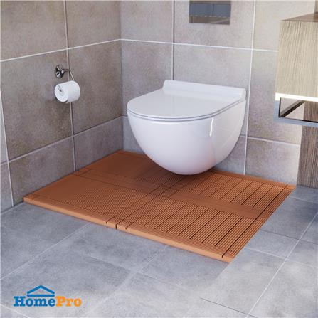 แผ่นกันลื่น HOME LIVING STYLE SHUTTER 45x75 ซม. สีน้ำตาลเข้ม_3