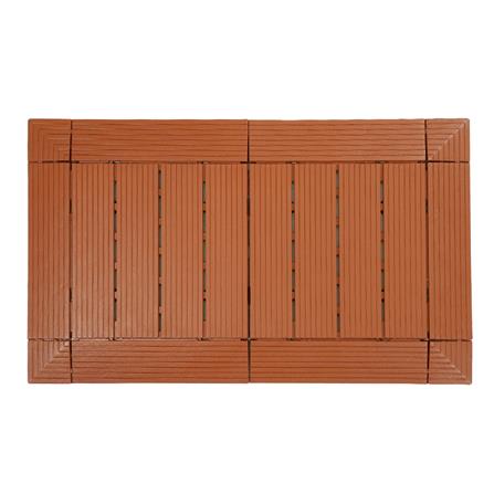 แผ่นกันลื่น HOME LIVING STYLE SHUTTER 45x75 ซม. สีน้ำตาลเข้ม