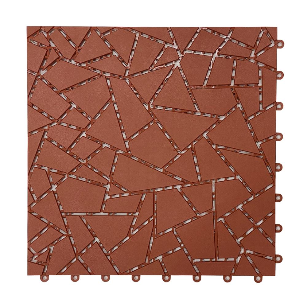 แผ่นกันลื่น HOME LIVING STYLE DIAMOND 27.5X27.5 ซม. สีน้ำตาลเข้ม