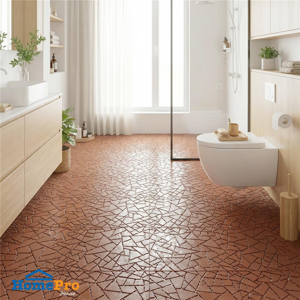 แผ่นกันลื่น HOME LIVING STYLE DIAMOND 27.5X27.5 ซม. สีน้ำตาลเข้ม