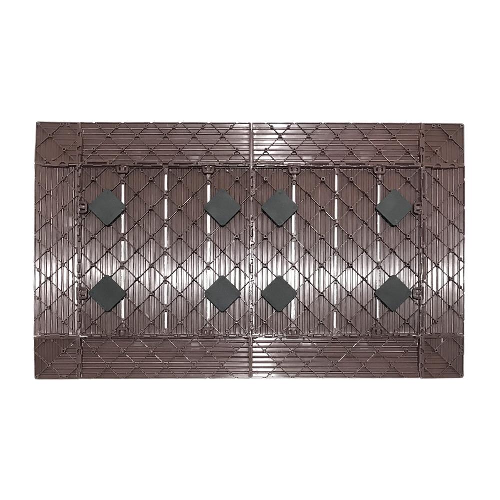 แผ่นกันลื่น HOME LIVING STYLE SHUTTER 45x75 ซม. สีโอ๊ค