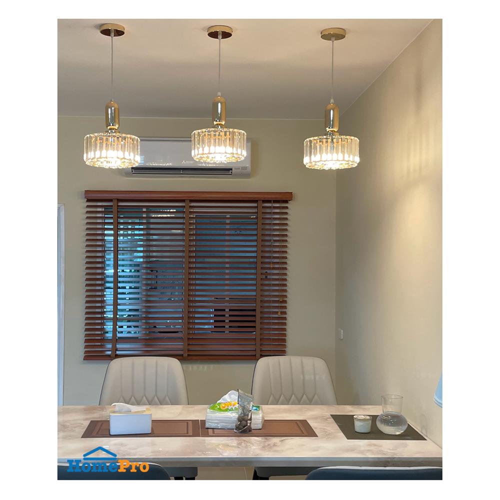 ไฟช่อ SUCCESS CD7544/1 สีทอง/ใส 1 หัว