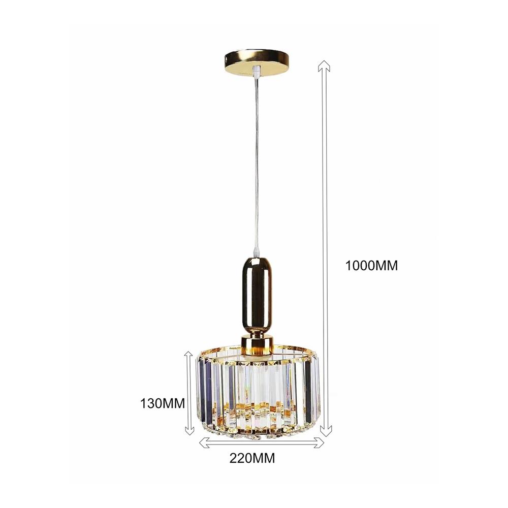 ไฟช่อ SUCCESS CD7544/1 สีทอง/ใส 1 หัว