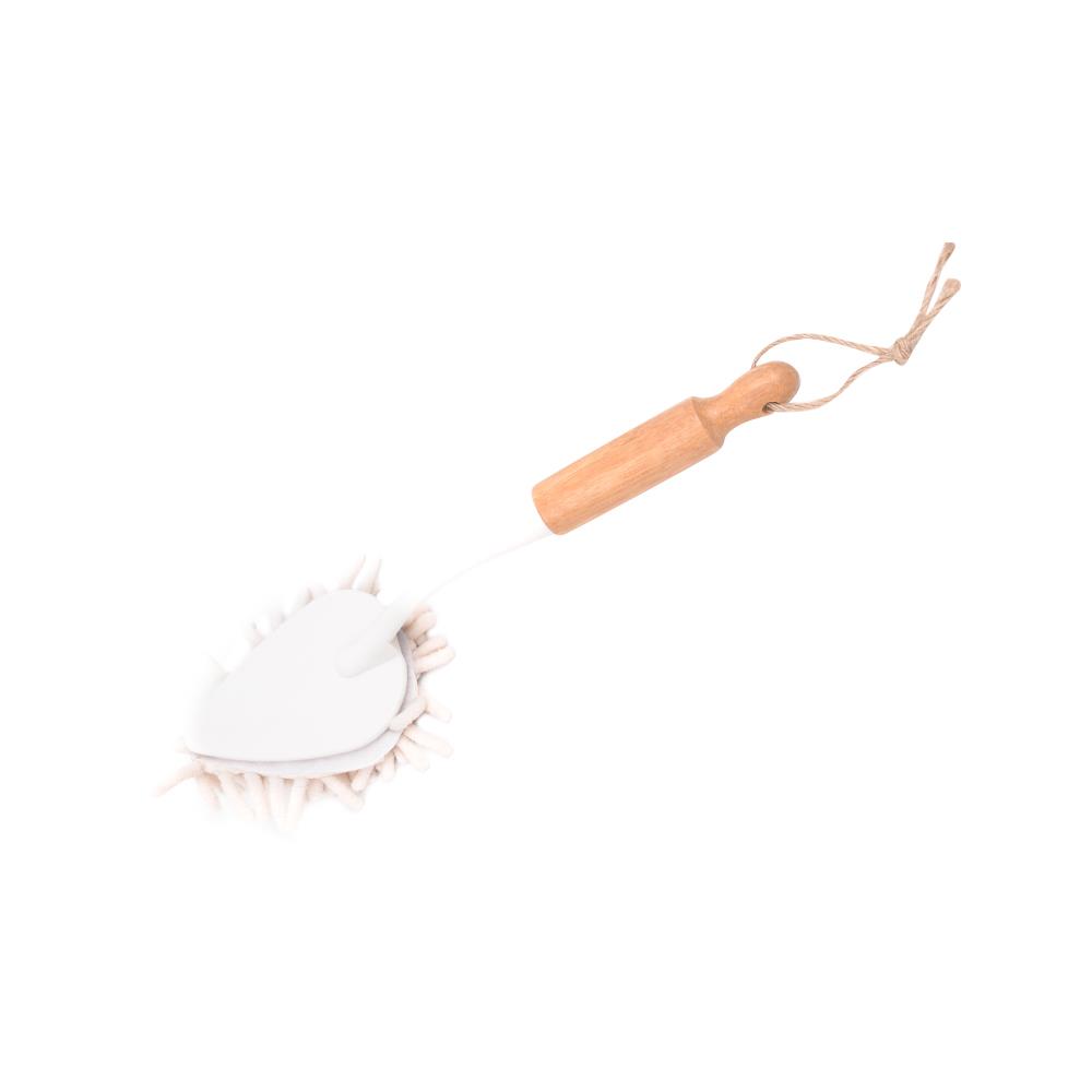 แปรงทำความสะอาดไมโครไฟเบอร์ ACCO MOKU สีขาว