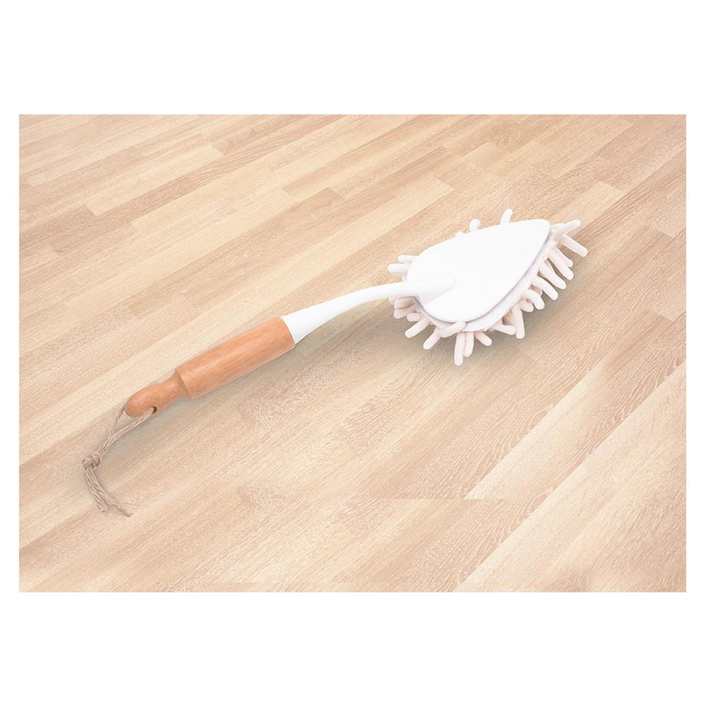 แปรงทำความสะอาดไมโครไฟเบอร์ ACCO MOKU สีขาว