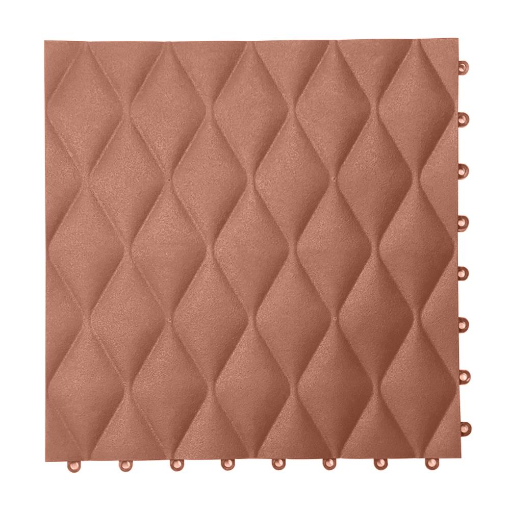 แผ่นกันลื่น HOME LIVING STYLE ELLA 27.5X27.5 ซม. สีน้ำตาลเข้ม